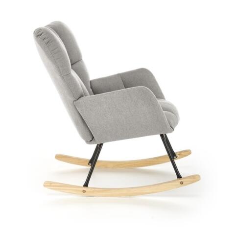 Кресло-качалка HALMAR VASCO серый