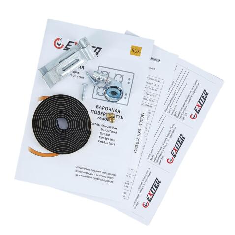 Поверхность газовая EXITEQ EXH-210 black