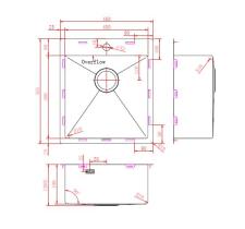 Мойка ZORG ZRN 5045 PREMIUM PVD Gunblack