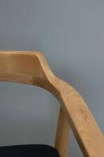 Стул Sheffilton SHT-S204 черный/прозрачный лак