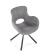 Стул HALMAR K475 серый/черный