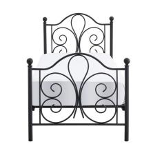 Кровать HALMAR PANAMA черный, 90/200