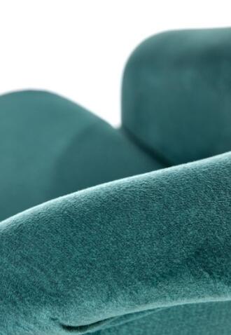 Стул HALMAR TOLEDO 2 Monolith 37 зеленый/дуб медовый