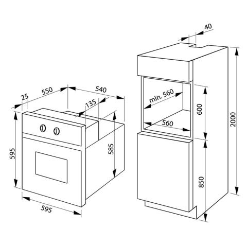 Духовой шкаф HANSA BOEW68481