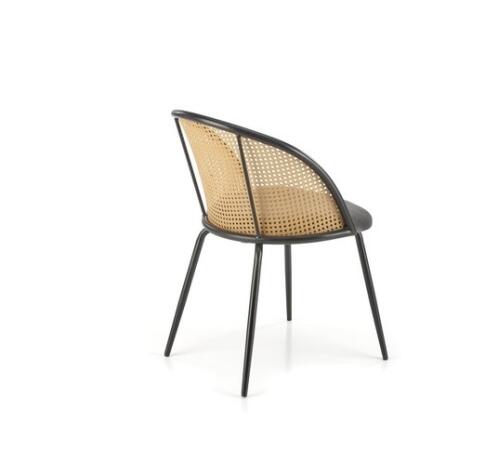 Стул HALMAR K508 серый/черный