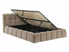 Кровать SIGNAL PARMA Velvet Bluvel 40 темно-бежевый 160/200