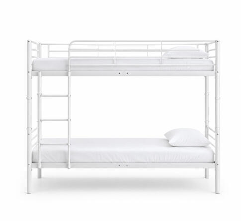 Кровать HALMAR BUNKY 90 двухъярусная, белый