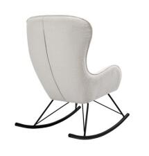 Кресло-качалка HALMAR LIBERTO 3 белый