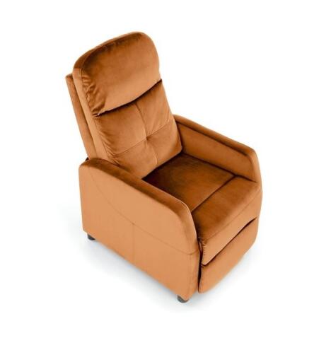 Кресло HALMAR FELIPE 2 раскладное, корица