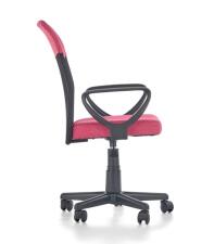 Кресло компьютерное HALMAR TIMMY розовый/черный