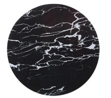 Комплект SIGNAL LUCCA (2 стола журнальных) эффект черного мрамора/черный Комплект SIGNAL LUCCA (2 стола журнальных) эффект черного мрамора/черный