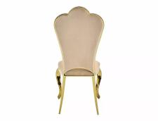 Стул SIGNAL QUEEN Velvet Bluvel 28 бежевый/золотой Стул SIGNAL QUEEN Velvet Bluvel 28 бежевый/золотой