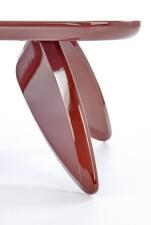 Стол журнальный HALMAR SORAYA бордовый