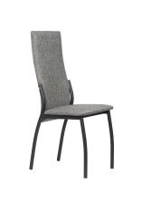 Стул ВВР Оскар серый/черный, рогожка