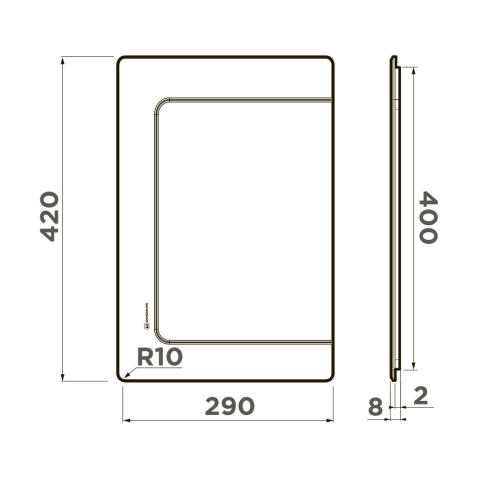 Разделочная доска Omoikiri CB-Basic-400-WD