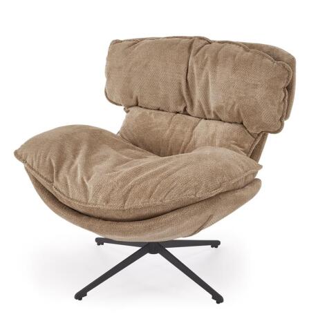 Кресло HALMAR ROGER коричневый/черный Кресло HALMAR ROGER коричневый/черный