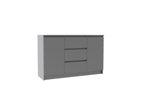Комод ДСВ (МС Мори) МК 1200.3 Графит