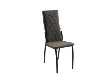 Стул ВВР Румба бурый/черный, рогожка