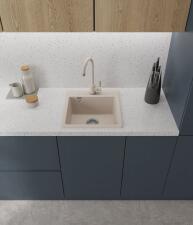Кухонная мойка GRANFEST URBAN UR-245 белый Кухонная мойка GRANFEST URBAN UR-245 белый