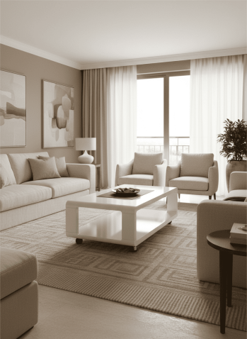 Стол журнальный HALMAR FUTURA белый/белый, 105/58/38