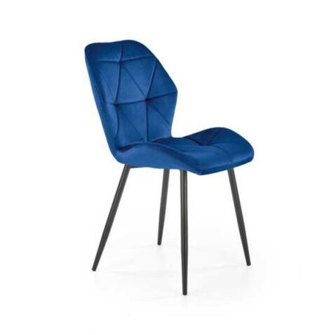 Стул HALMAR K453 темно-синий/черный