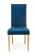 Стул HALMAR DIEGO 3 Monolith 77 синий/дуб медовый