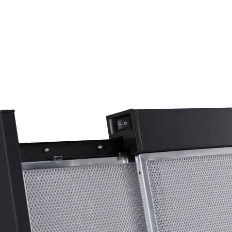 Вытяжка кухонная MEFERI SLIDEBOX60BK LIGHT