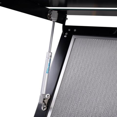 Вытяжка MAUNFELD Bridge Line 60 черный/вставка сатин