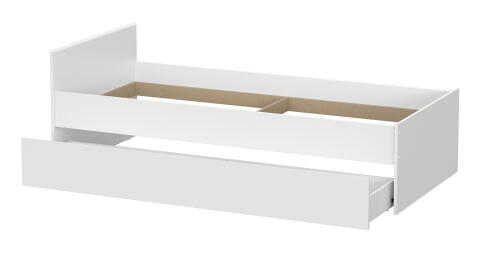 Кровать NN Мебель (МС Токио) Белый текстурный 90/200