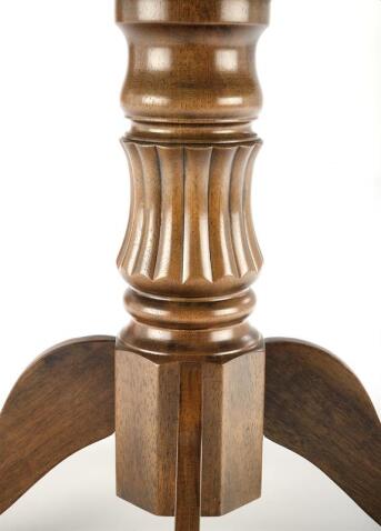 Стол обеденный HALMAR WILLIAM т. орех/т. орех 90-124/90