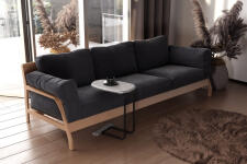 Стол приставной Sheffilton SHT-CT23 артикул SHT-СПР1 черный муар/мокрый асфальт