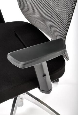 Кресло компьютерное HALMAR ADMIRAL черный/серый