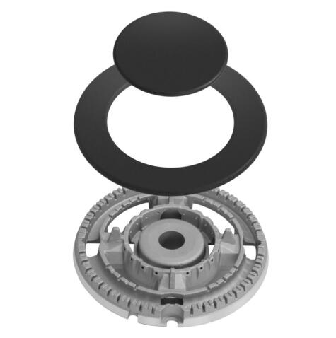 Варочная панель газовая MEFERI MGH604BK GLASS POWER