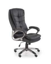 Кресло компьютерное HALMAR PRESTON черный/серебристый