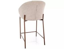 Стул барный SIGNAL KIOTO H-2 t.255 светло-бежевый/орех