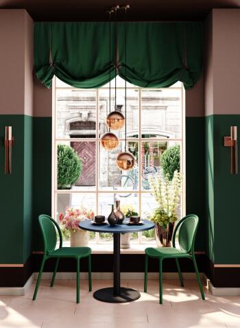 Стул Sheffilton SHT-S172 темно-зеленый