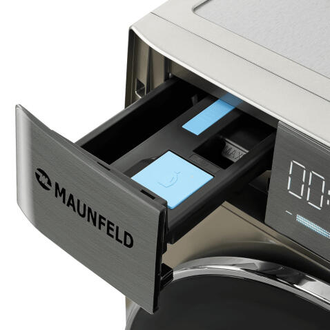 Стиральная машина c сушкой, инвертором и автодозированием MAUNFELD MFWD14116S05