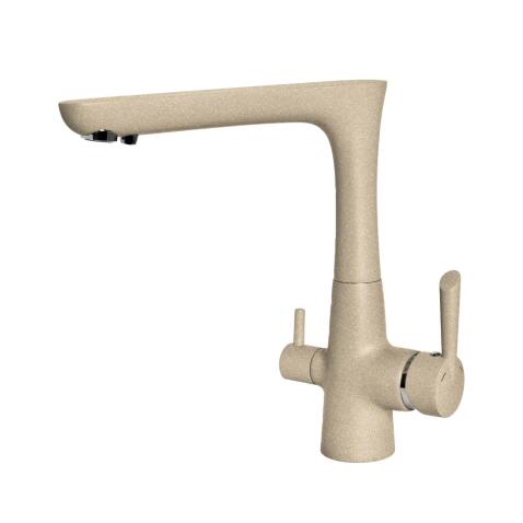 Смеситель для кухни GRANFEST 3223 кашемир