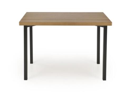 Комплект HALMAR MILTON (стол+ 4 стула) натуральный/черный