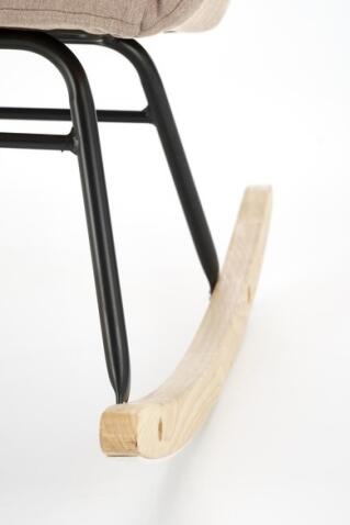 Кресло-качалка HALMAR VASCO бежевый