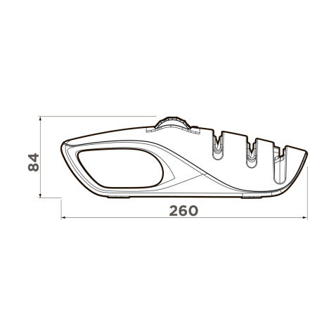 Точилка для ножей OMOIKIRI UN-01-GR