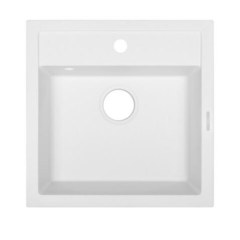 Мойка ZORG Como 51 белый камень