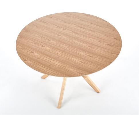 Стол обеденный HALMAR NICOLAS дуб натуральный/дуб натуральный 120