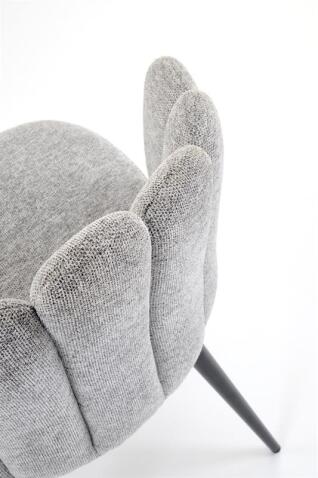 Стул HALMAR K552 серый/черный