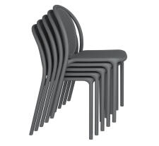 Стул Sheffilton SHT-S172 темно-серый