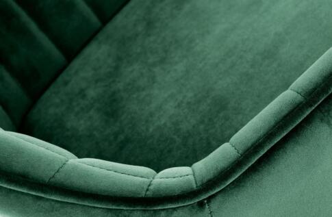 Стул барный HALMAR H103 темно-зеленый/черный