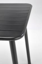 Стол обеденный HALMAR BOSCO KW черный, 70/70/76