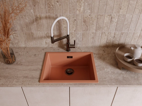 Смеситель для кухни Omoikiri Sinto 2 Plus-BN-WH нержавеющая сталь/белый