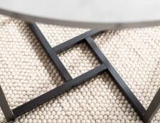 Стол обеденный SIGNAL ALTO II белый мрамор/черный 80