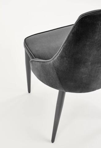 Стул HALMAR K365 черный/черный